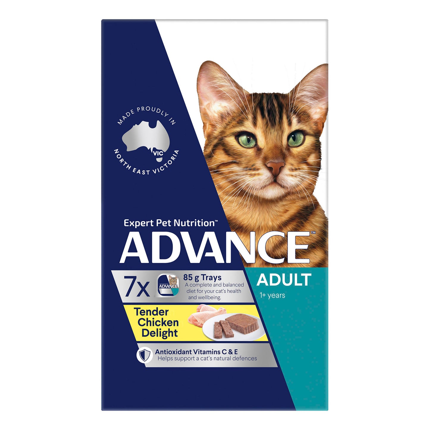 Advance Adult Tender Chicken Delight Wet Cat Food 85gm