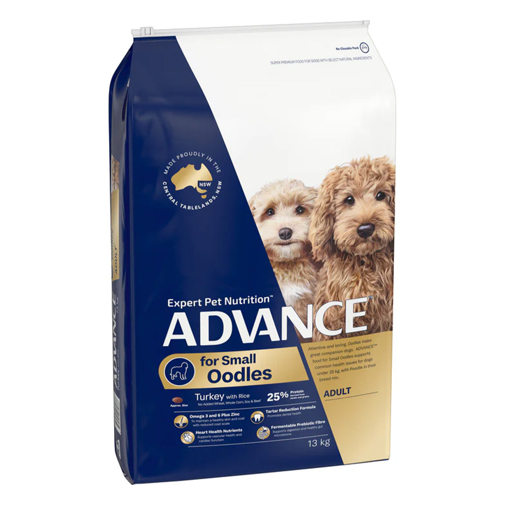 Advance Oodles Adult Small Breed Turkey with Rice Dry Dog Food