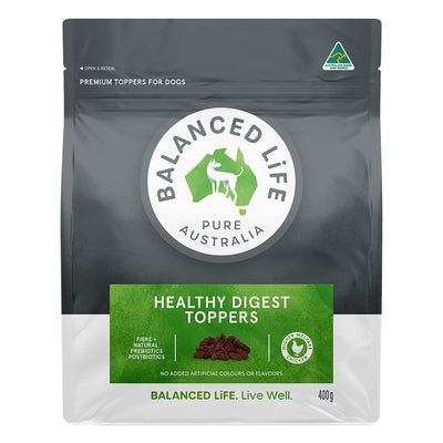 Balanced Life Healthy Digest Premium Toppers for Dogs