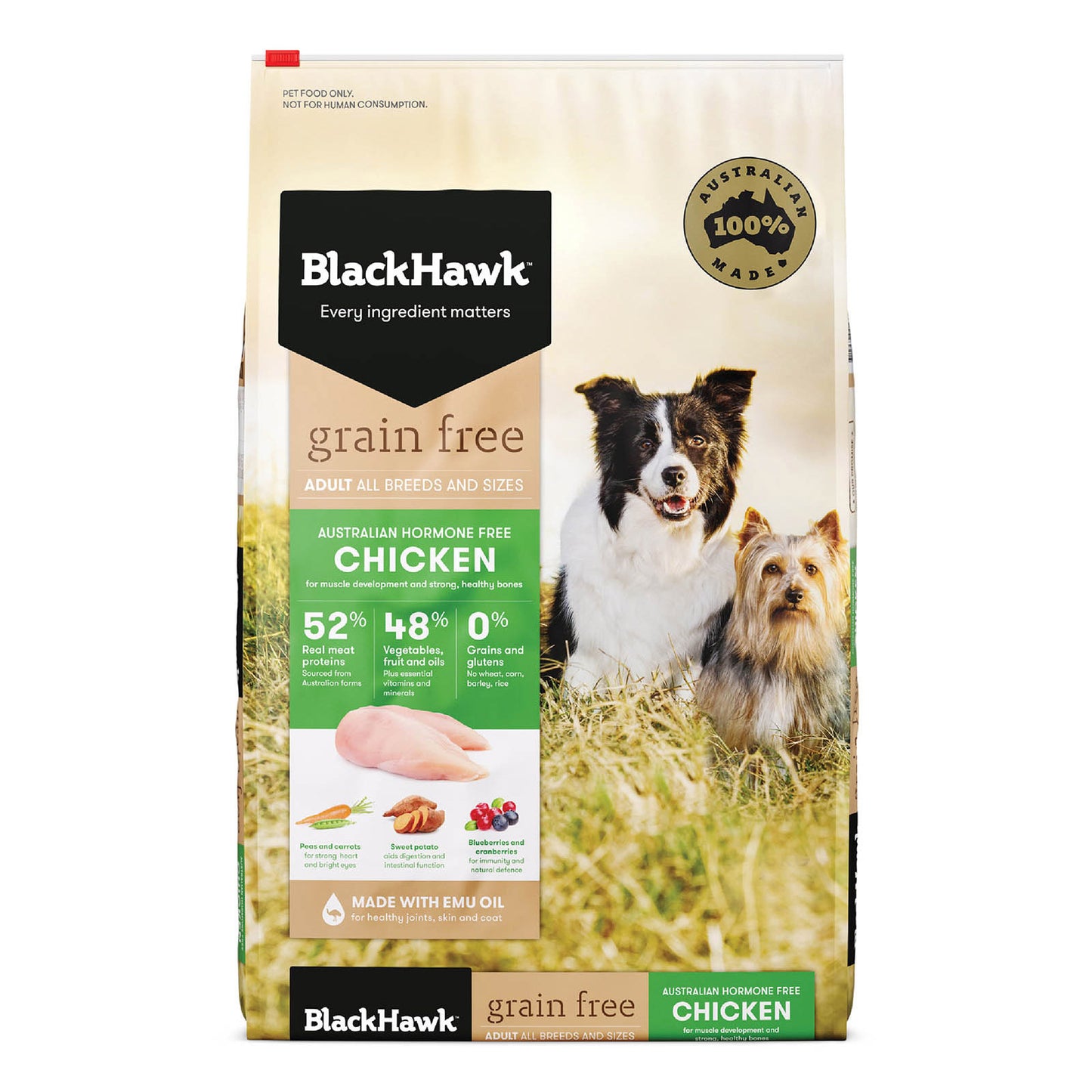 Black Hawk Grain Free Adult Chicken Dry Dog Food