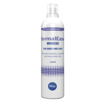 DermalEase Mousse Topical Skin And Coat Supplement For Dogs and Cats