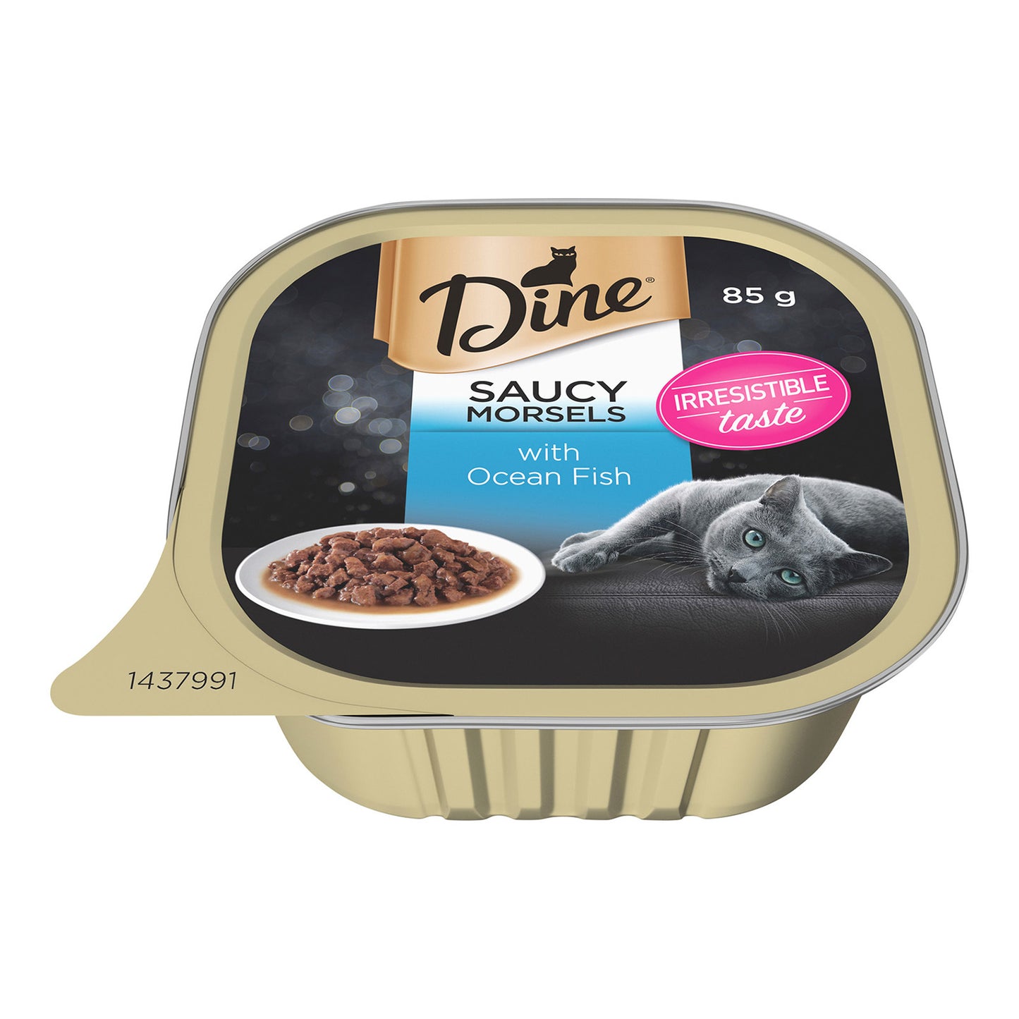 Dine Classic Collection Saucy Morsels with Ocean Fish Wet Cat Food 85g X 7 Cans