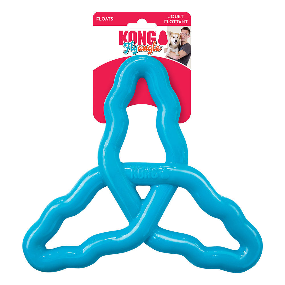 KONG Flyangle Floating Toy for Dogs - Assorted Colors