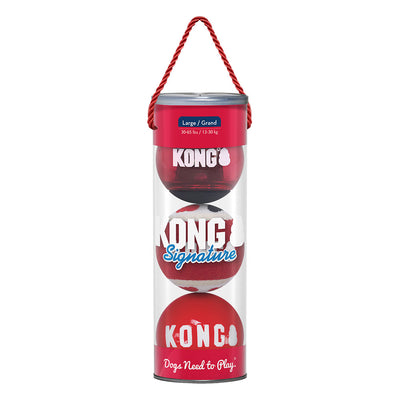 KONG Signature Fetching Toy for Dogs - Assorted Balls