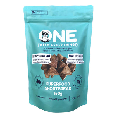 ONE (With Everything!) Insect Protein Superfood Shortbread
