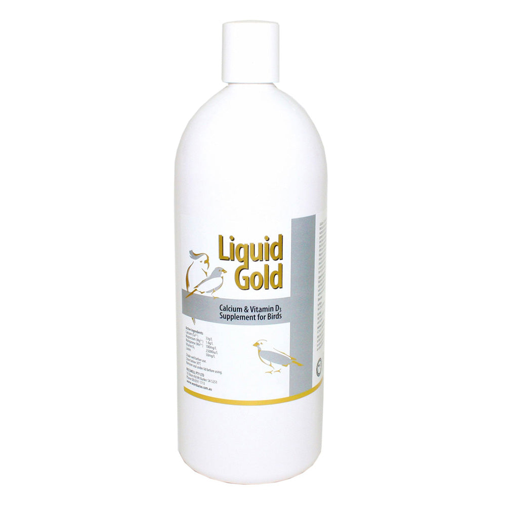 Passwell Liquid Gold Calcium And Vitamin D3 Supplement For Birds