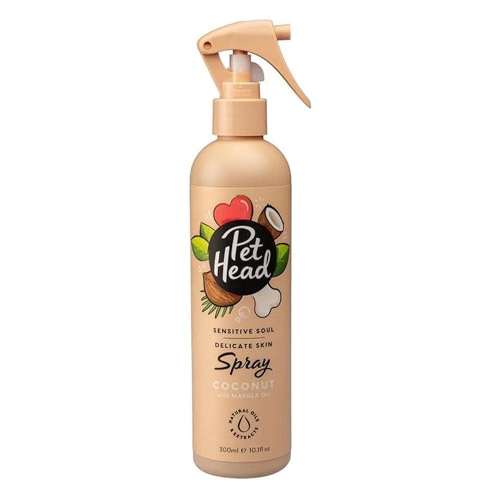 Pet Head Sensitive Soul Delicate Skin Spray coconut Fragrance for dogs
