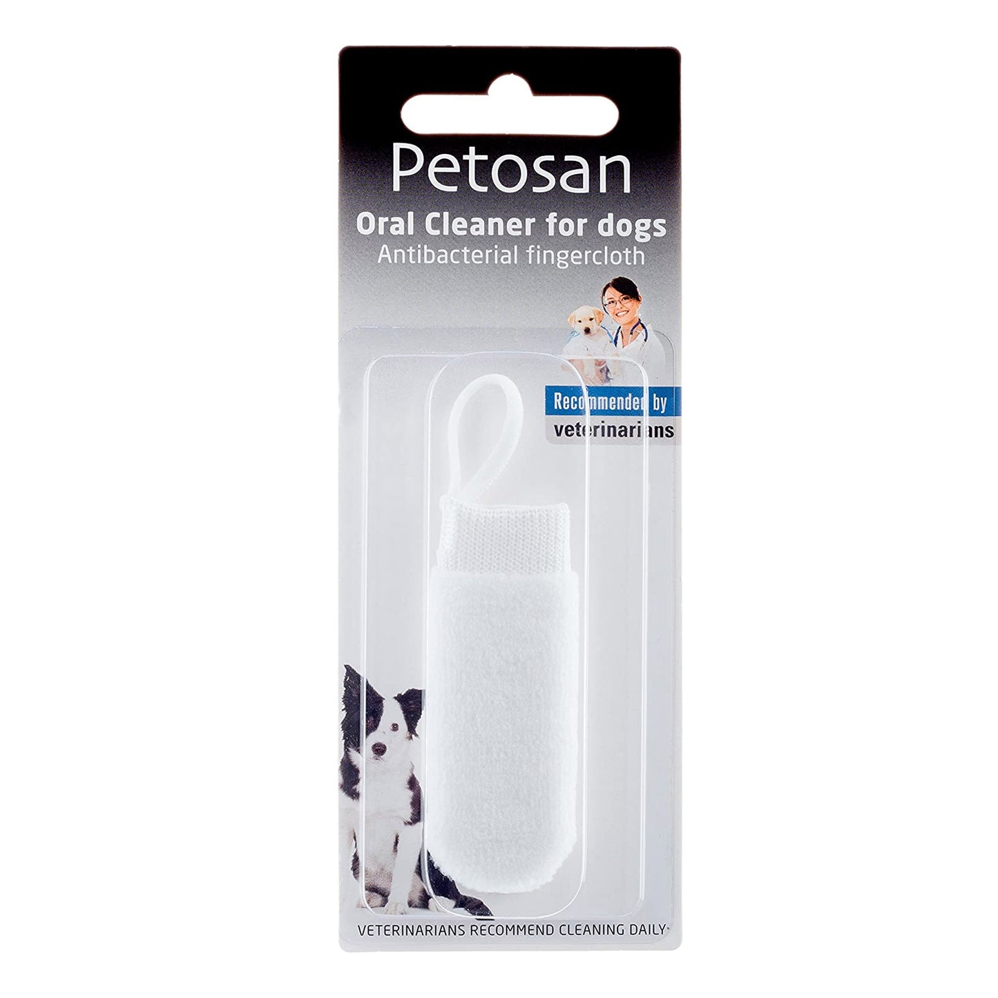 Petosan Oral Cleaner Finger Cloth for Dogs
