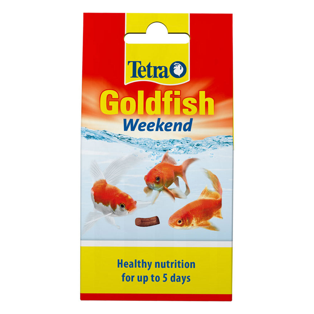 Tetra Goldfish Weekend Healthy Nutrition for up to 5 days Fish Food 10x9gm