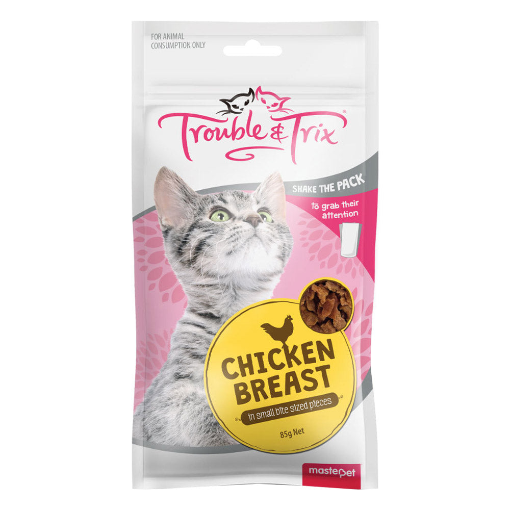 Trouble & Trix Chicken Breast Cat Treats 85gm