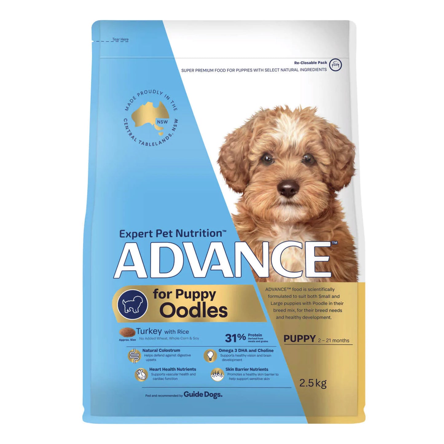 Advance Oodles Puppy Turkey with Rice Dry Dog Food