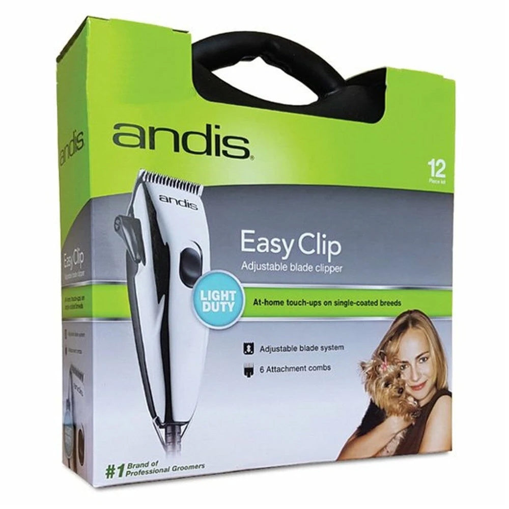 Andis Easy Clip Adjustable Blade Clipper Light Duty for Dogs