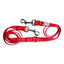 Beau Pets Adjustable Webbing Lead Red