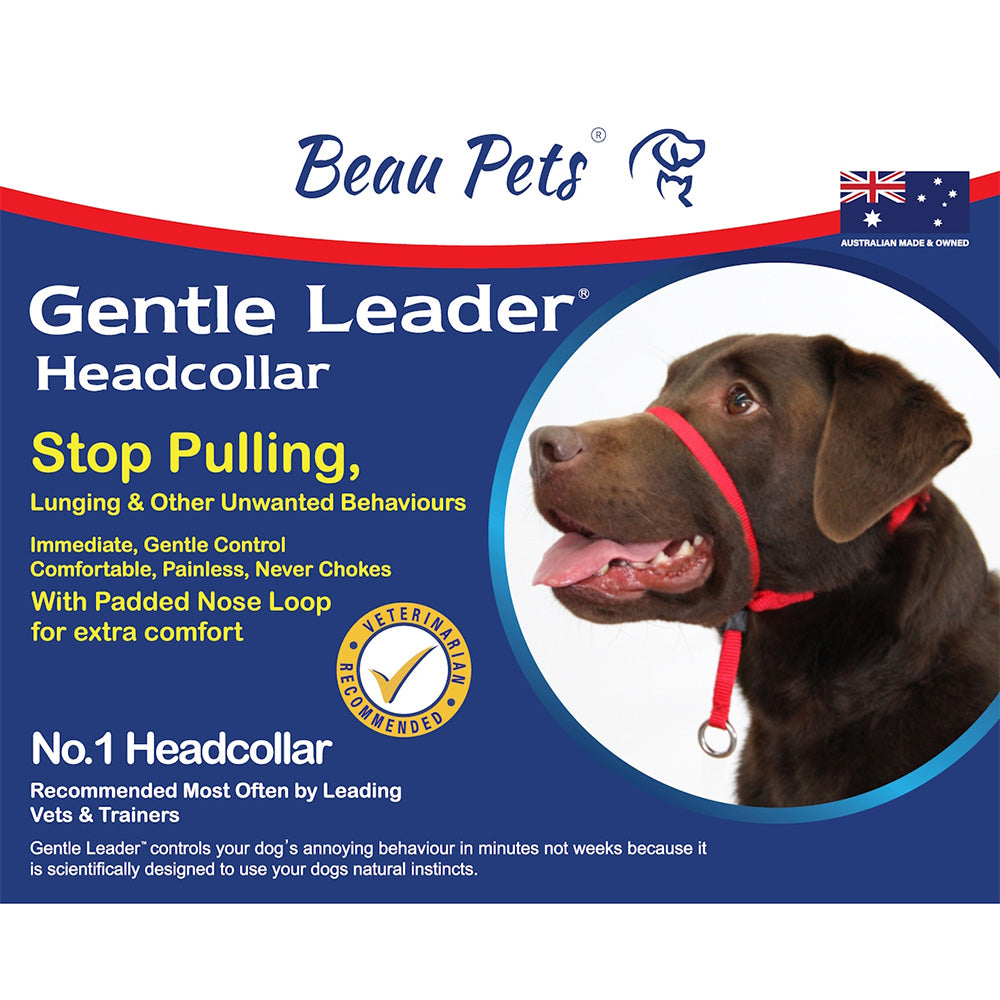 Beau Pets Gentle Leader Headcollar for Dogs - Black