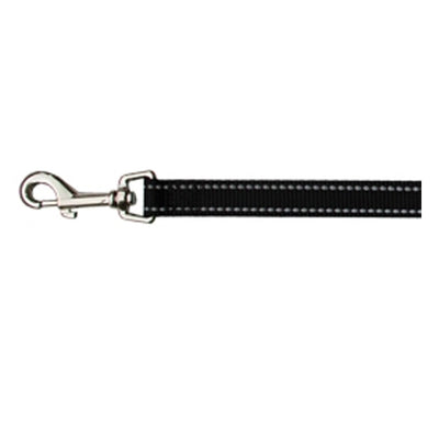 Beau Pets Reflective Nylon Lead for Dogs - Black