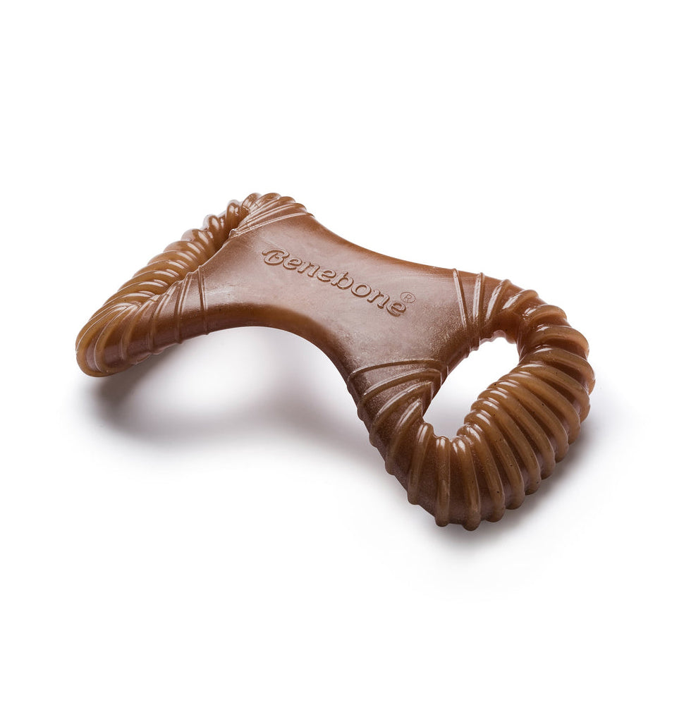 Benebone Dental Bacon Chew Toy for Puppy Medium