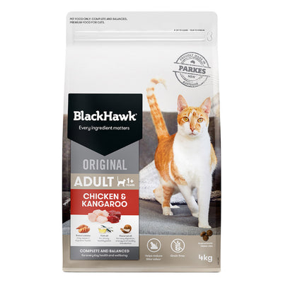Black Hawk Original Adult 1+ Chicken & Kangaroo Dry Cat Food