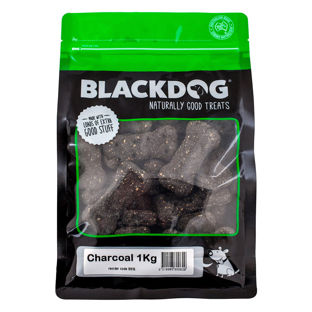 Blackdog Oven Baked Dog Biscuits Charcoal