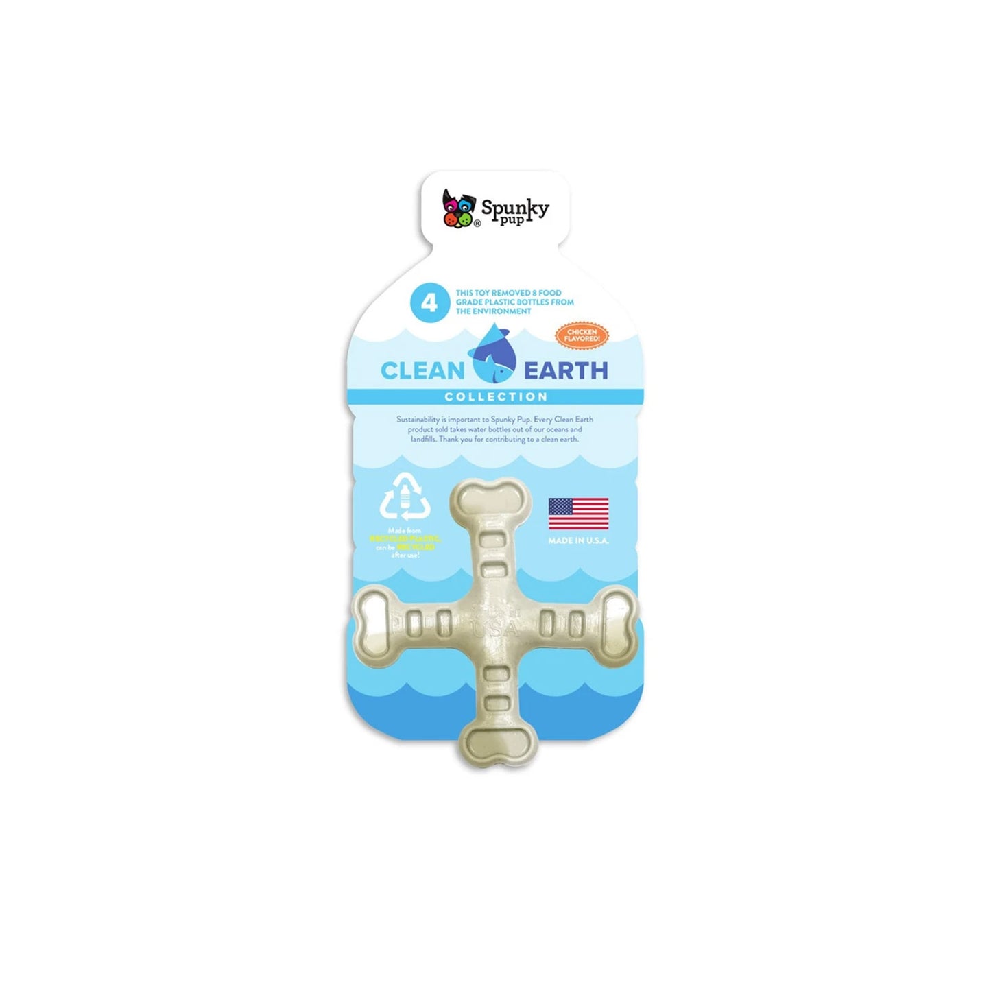 Clean Earth Recycled Crossbone Heavy Duty