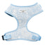 Cocopup London Adjustable Neck Harness for dogs Baby Blue Flower