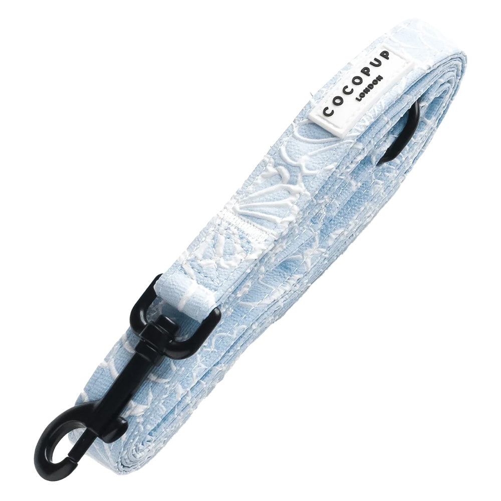 Cocopup London Lead for dogs Baby Blue Flower