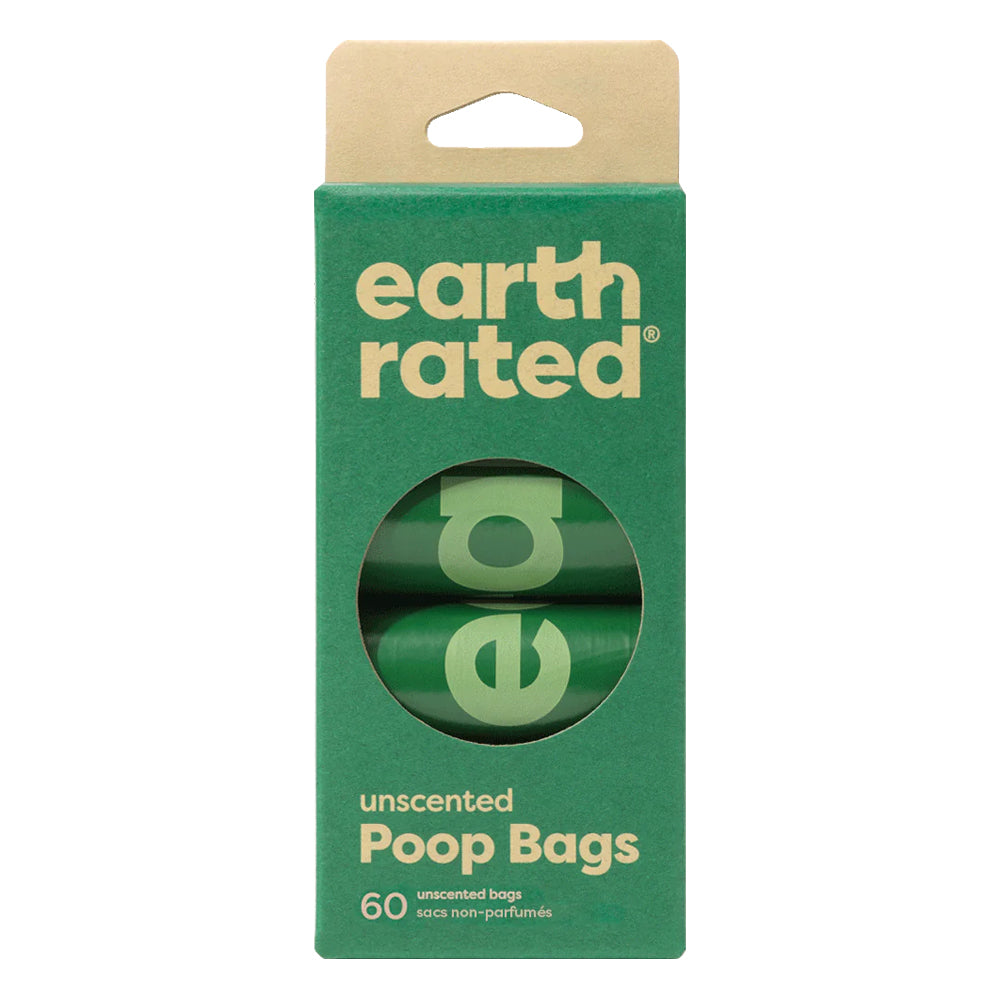 Earth Rated Dog Poop Bags Refill Rolls - Unscented