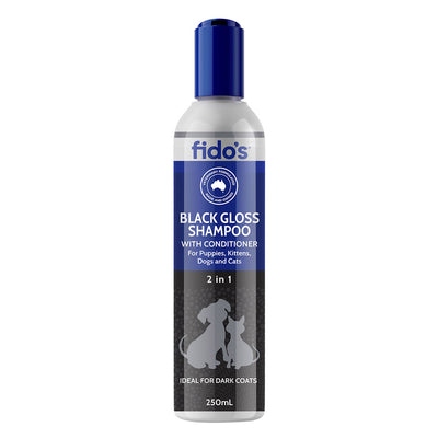 Fido's Black Gloss Shampoo For Dogs
