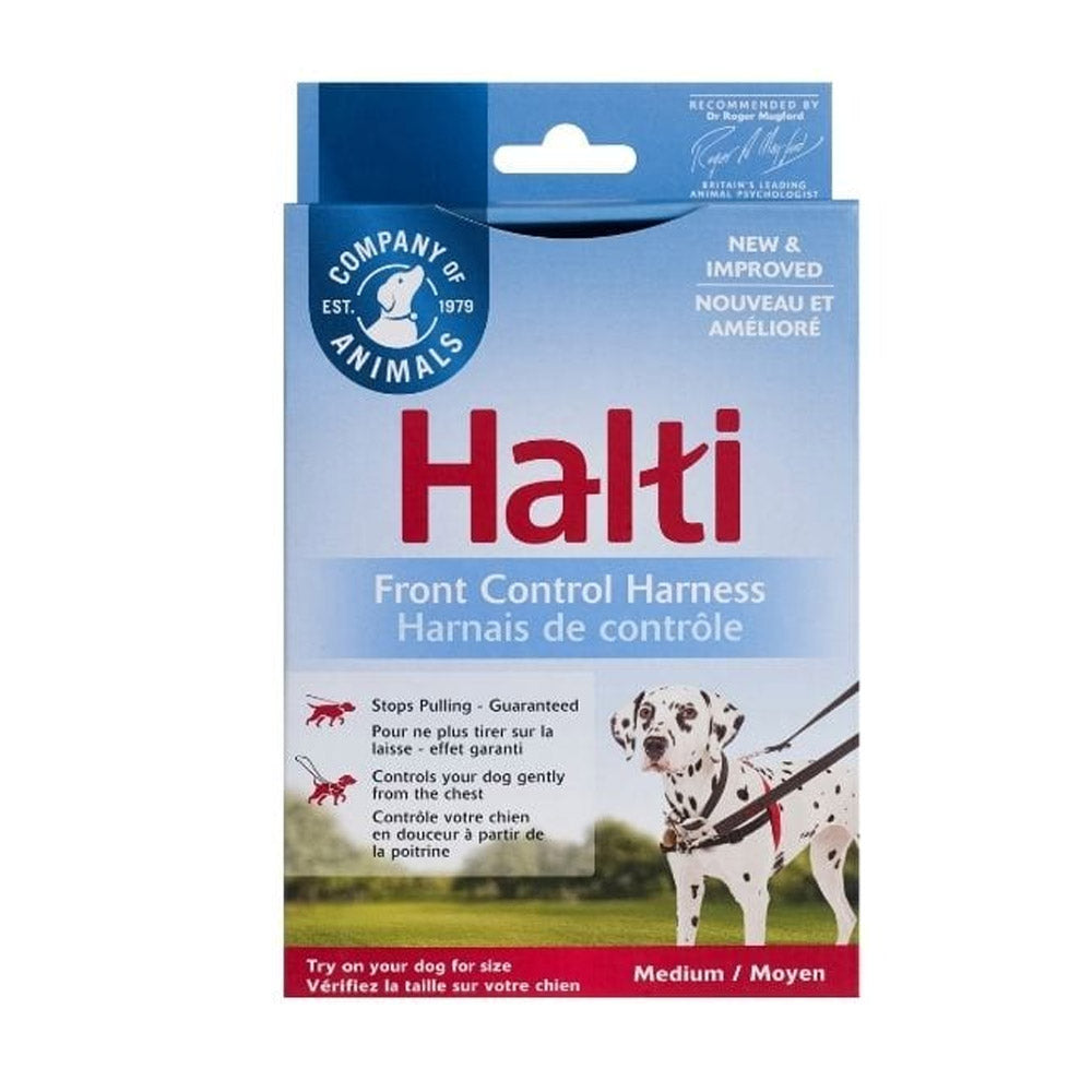 Halti - Front Control Harness - Red/Black - Medium