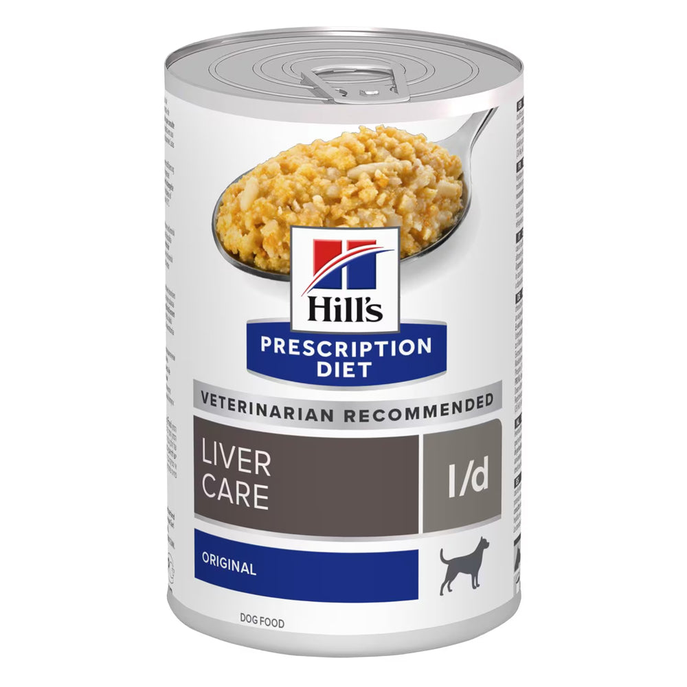 Hill's Prescription Diet Canine l/d Liver Care Original Flavour Wet Dog Food 370gm