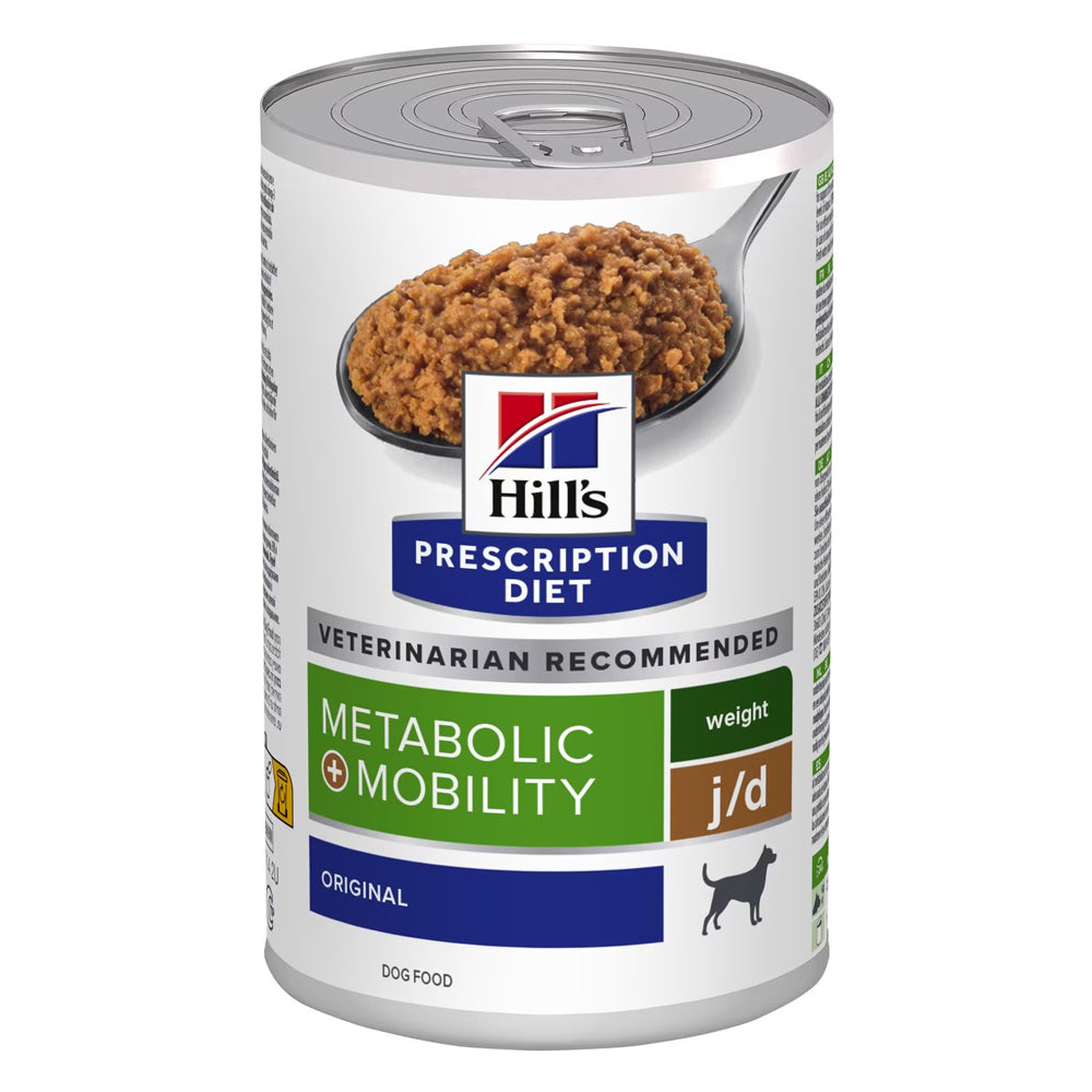 Hill's Prescription Diet Metabolic Weight + j/d Mobility Original Wet Dog Food 370gm