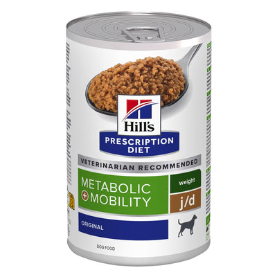 Hill's Prescription Diet Metabolic Weight + j/d Mobility Original Wet Dog Food 370gm