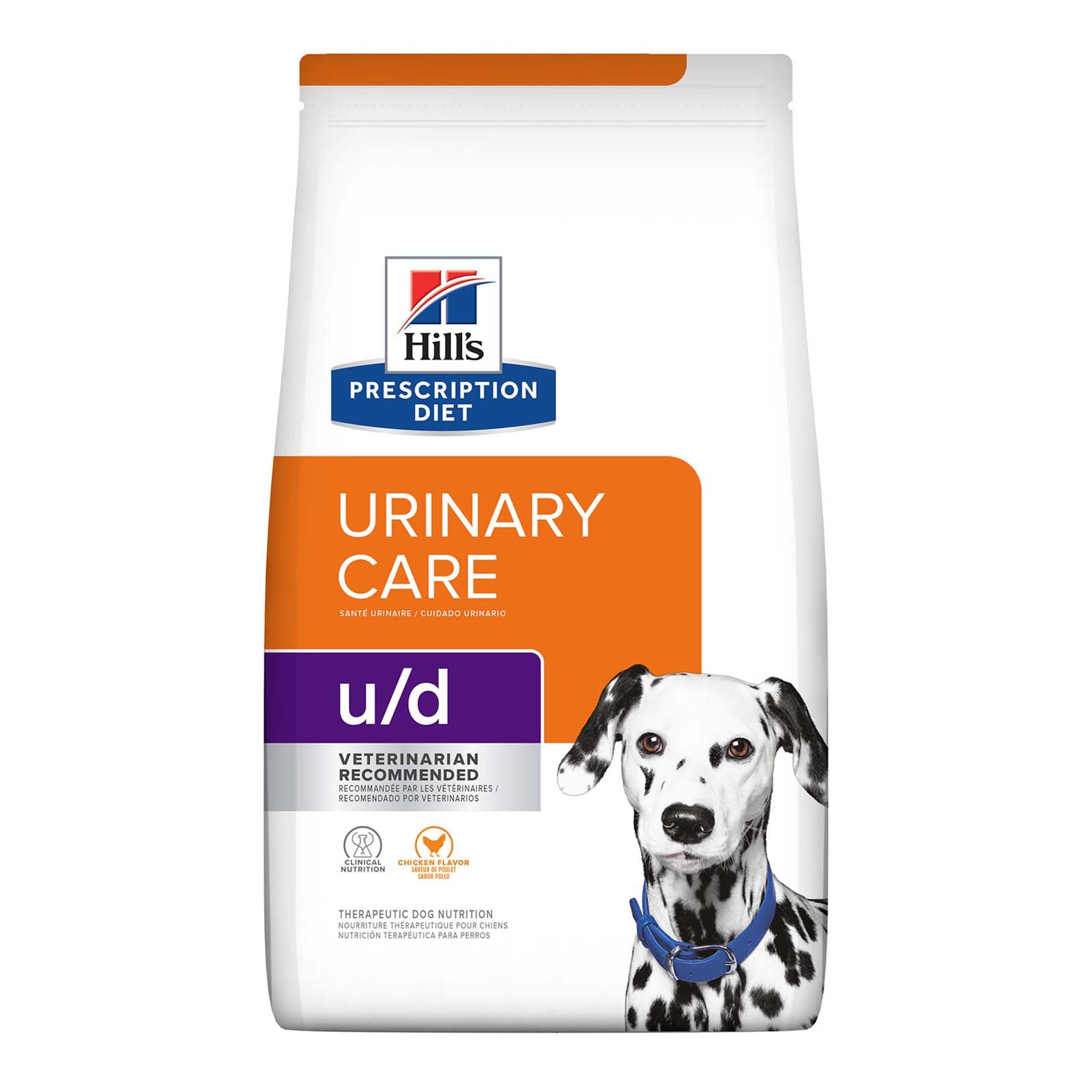 Hill's Prescription Diet u/d Urinary Care Chicken Flavour Dry Dog Food