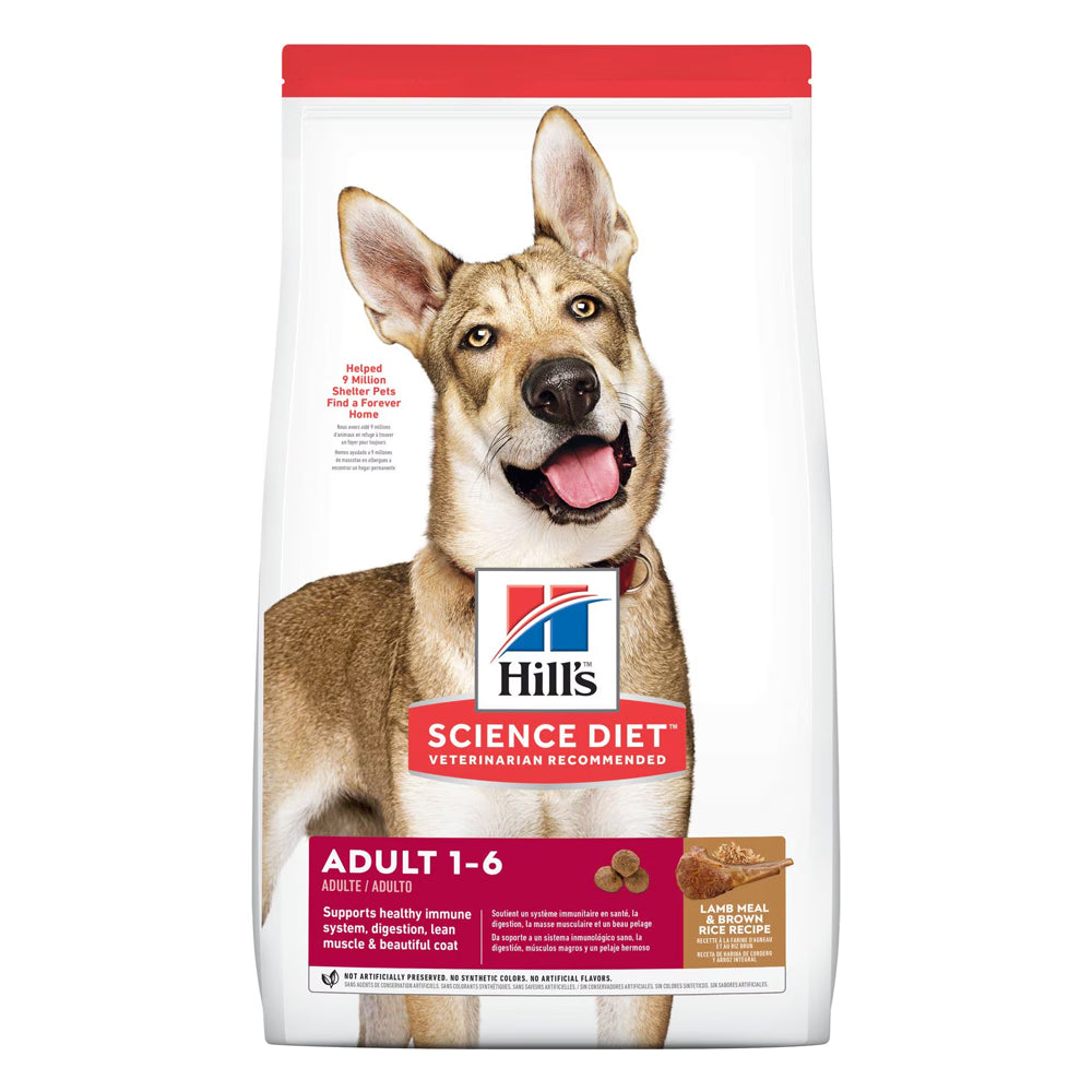 Hill's Science Diet Adult 1-6 Lamb Meal & Brown Rice Recipe Dry Dog food