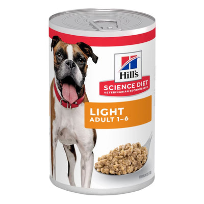 Hill's Science Diet Light Adult 1-6 Wet Dog Food 370gm