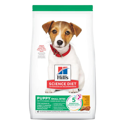 Hill's Science Diet Puppy Small Bites Chicken & Barley Dry Dog Food