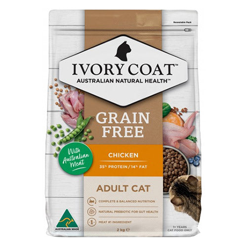Ivory Coat Grain Free Adult Chicken Dry Cat Food
