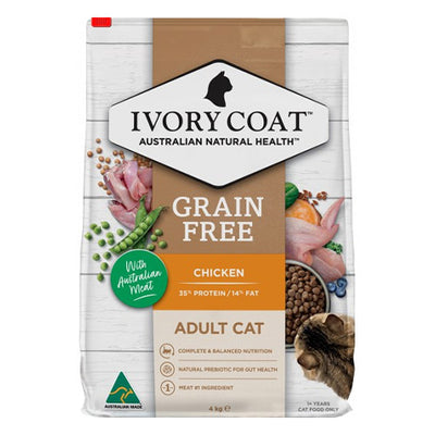Ivory Coat Grain Free Adult Chicken Dry Cat Food