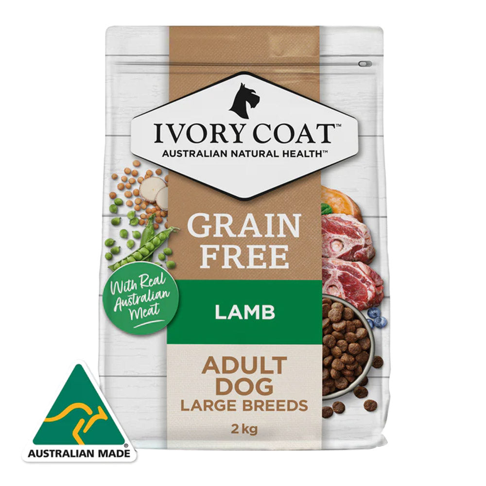 Ivory Coat Grain Free Adult Large Breeds Lamb Dry Dog Food