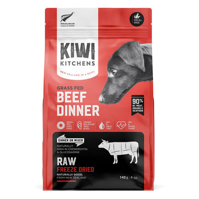 Kiwi Kitchens Freeze-Dried Dog Food Beef Dinner