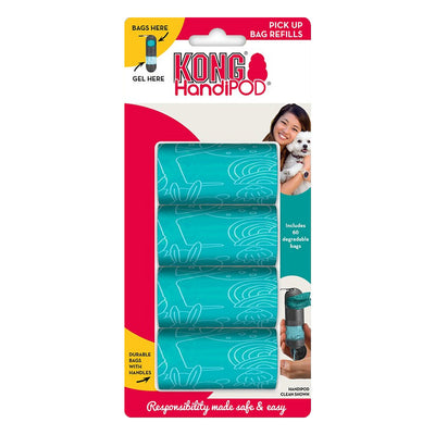 KONG HandIPOD Pick-Up Dog Poop Bag Refills - Regular