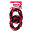 KONG Signature Rope Tug Toy for Dogs - Double Ring Tug