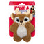 KONG Snuzzles Squeaker Toy for Dogs - Xmas Reindeer