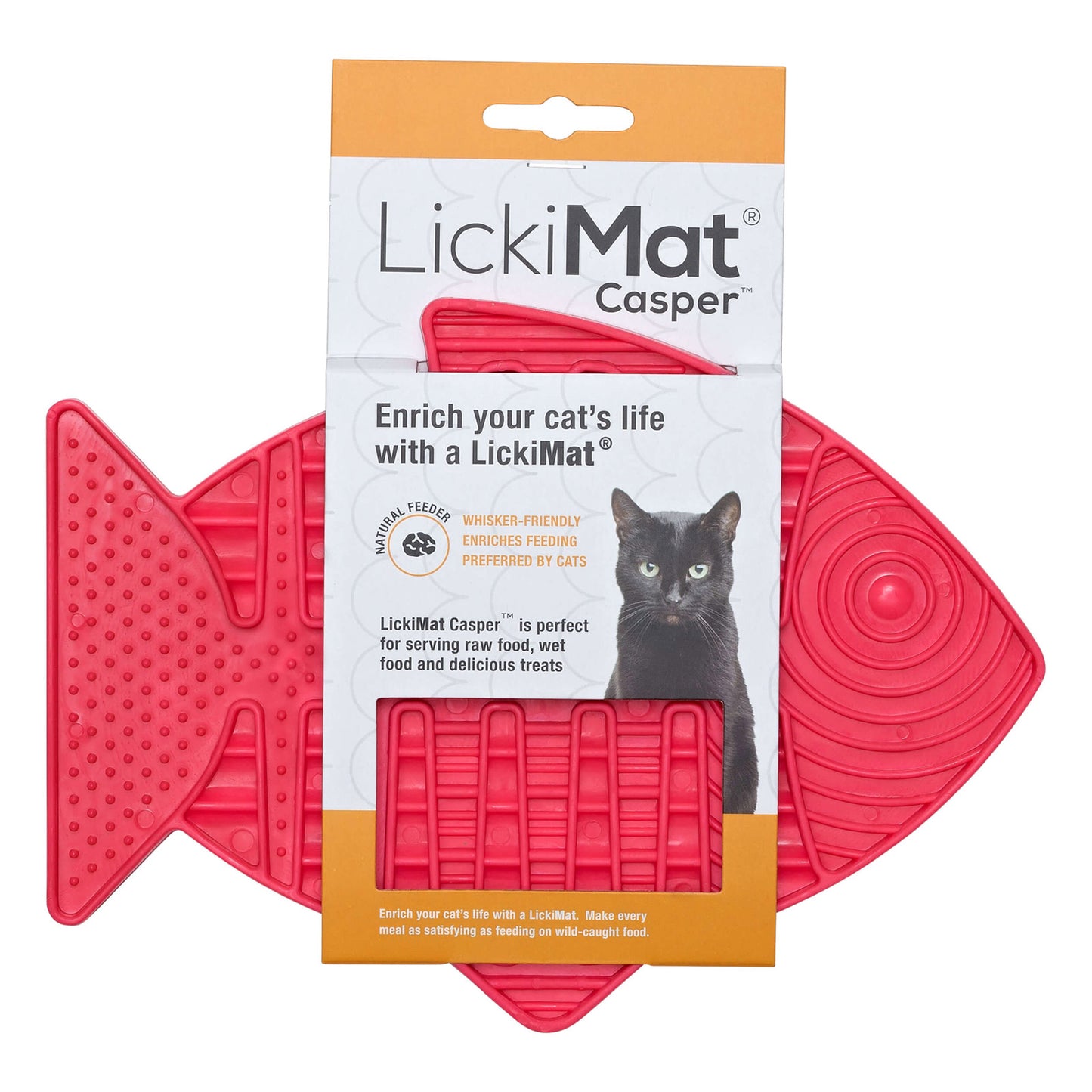 LickiMat Classic Casper Cat Pink