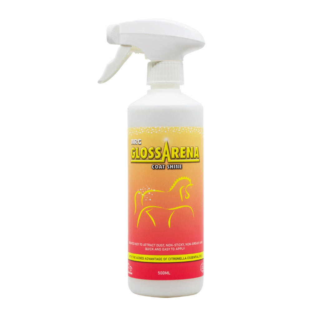 NRG Gloss Arena Coat Shine Spray for Horse