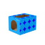 Pawzcity Cat Scratcher House Blue