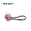 Pawzcity Interactive Rope Ball With Loop Taro