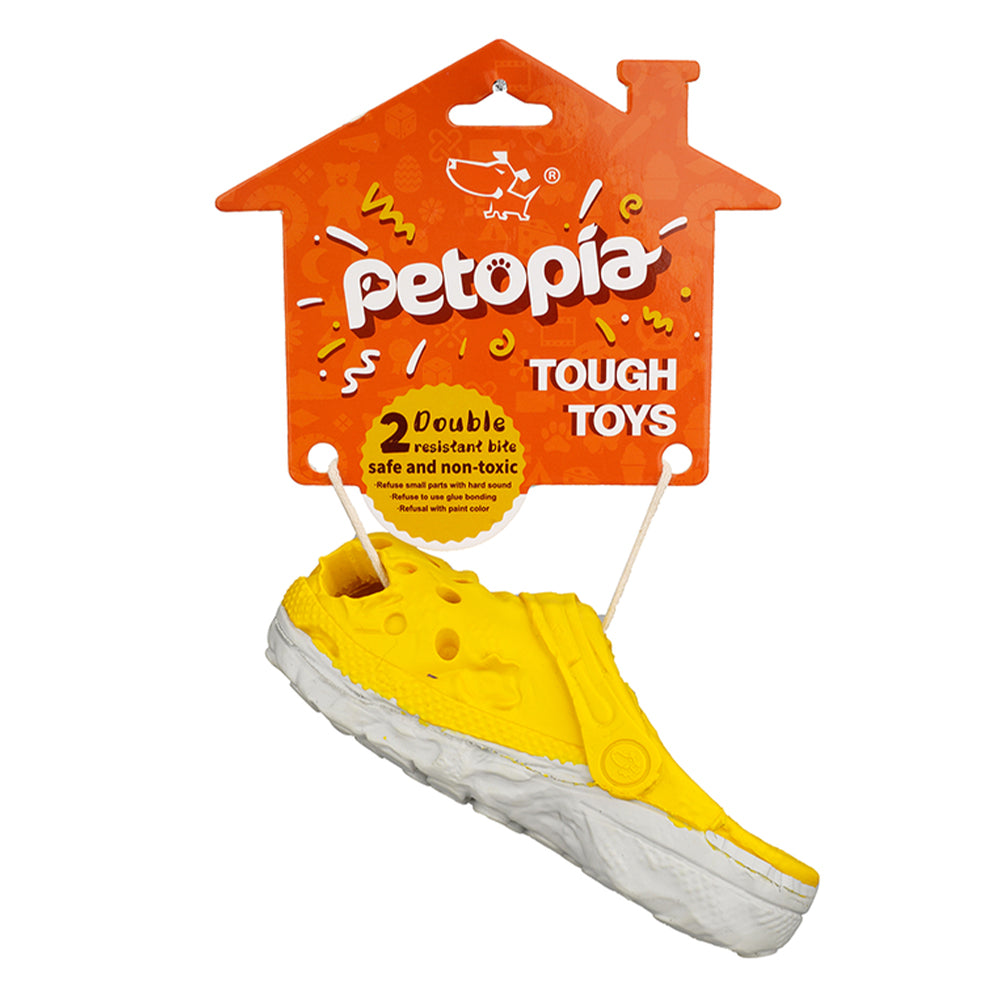 Petopia Ultra Tough Dog Toy Cozy Slipper Large