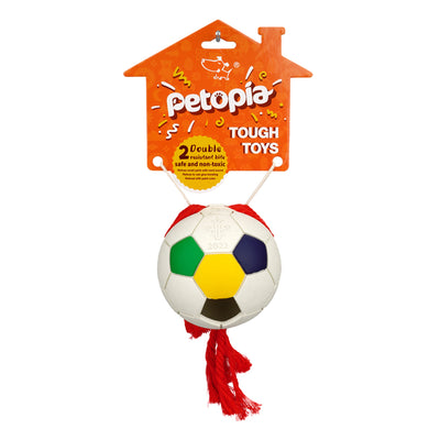 Petopia Ultra Tough Dog Toy Football Game Small