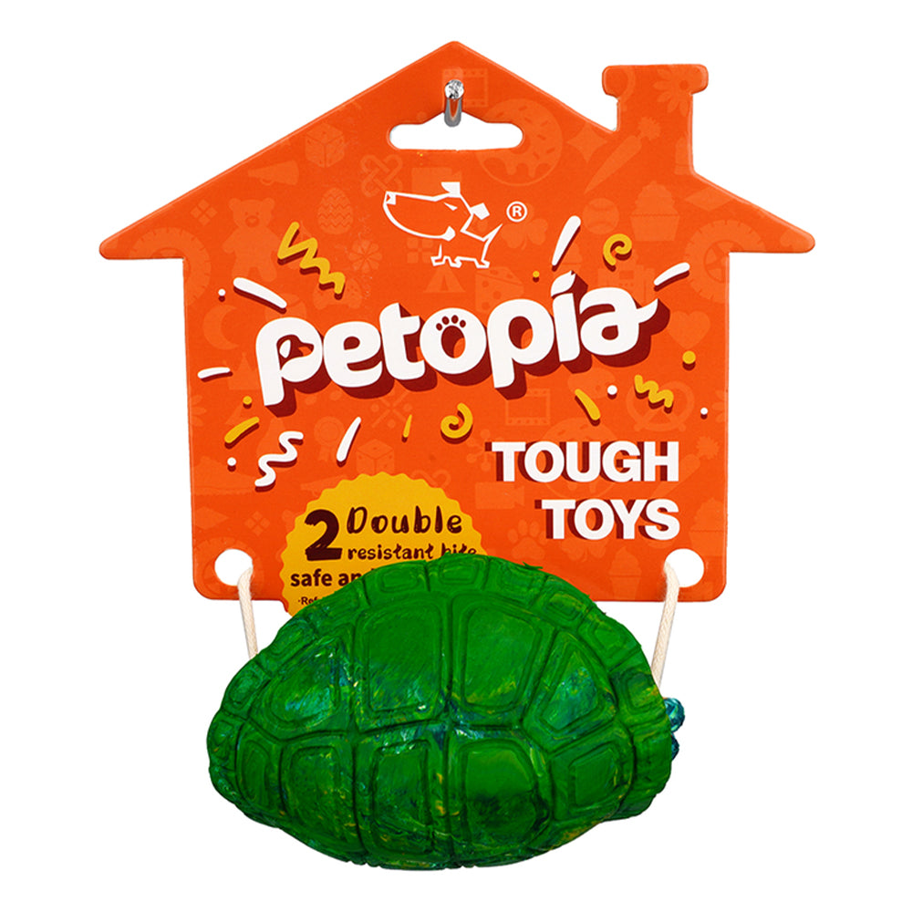 Petopia Ultra Tough Dog Toy Titan Turtle Small