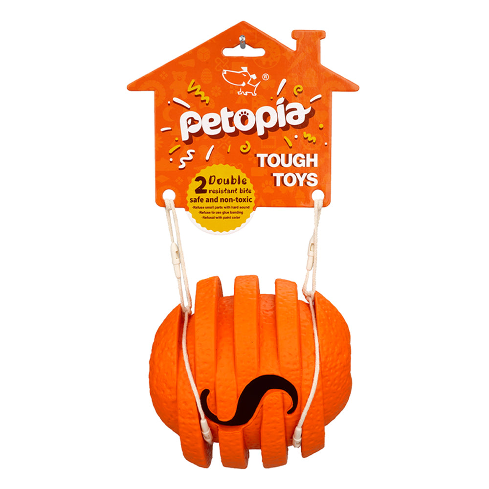 Petopia Ultra Tough Dog Toy Zesty Orange Large